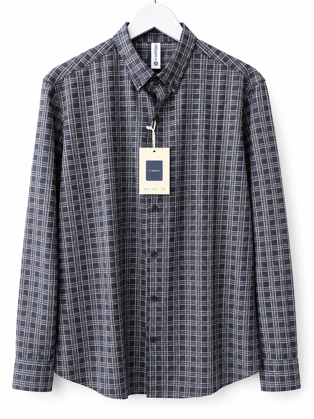Blue and White imp flannel checks