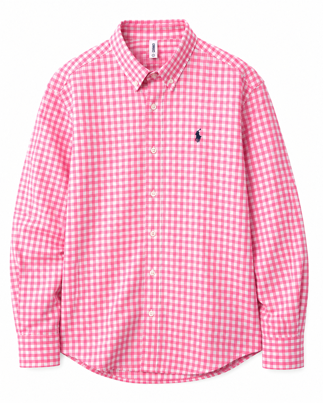 Pink & White Checkered Casual Shirt